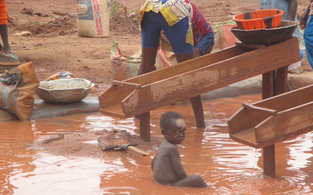 Enfants et mines