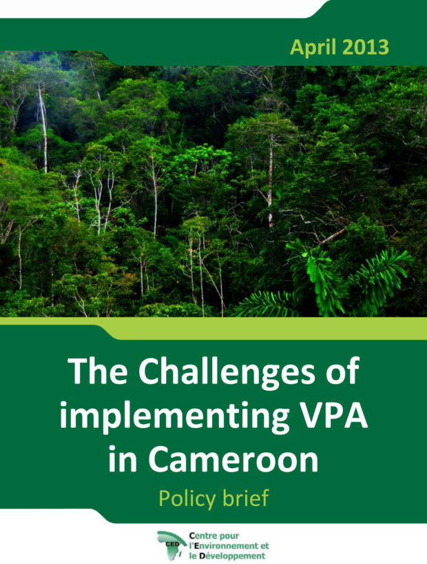 The Challenges of implementing VPA in Cameroon