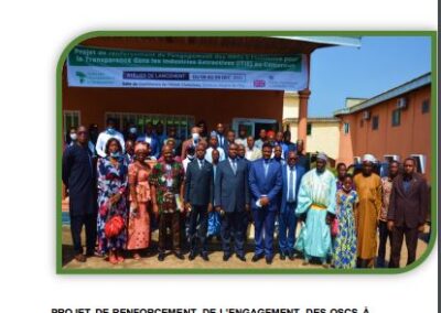 Renforcement de l’engagement des OSC à l’ITIE au Cameroun : rapport d’atelier